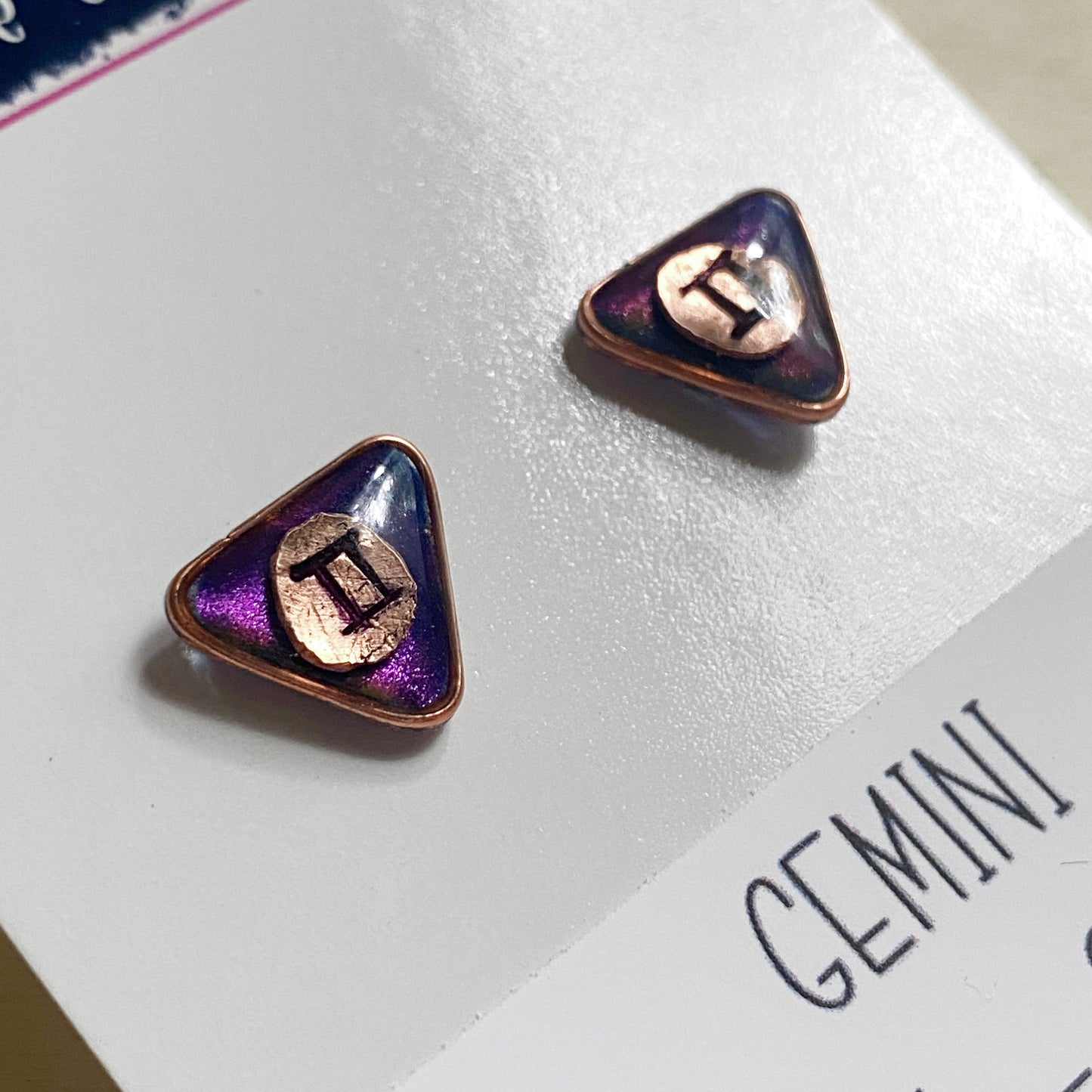 Zodiac Star Sign Earrings | Gemini
