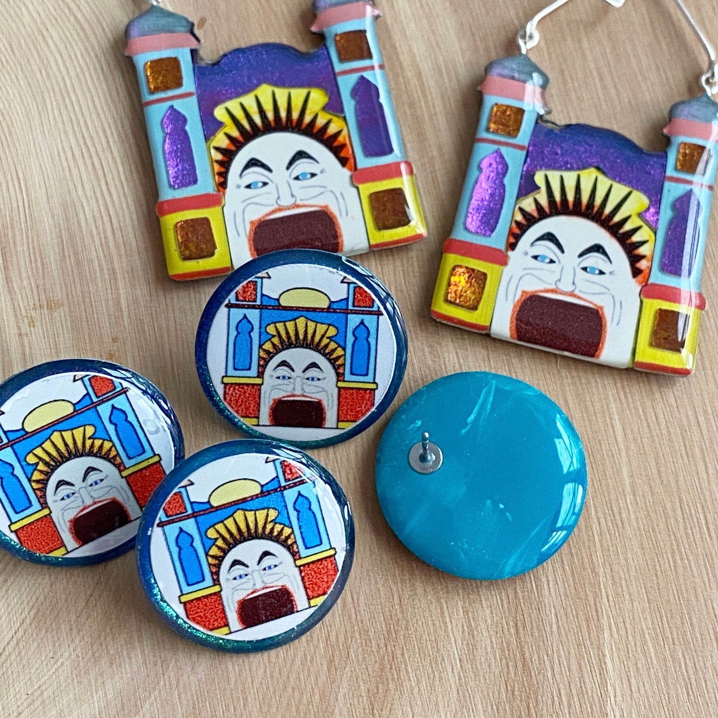 Luna Park Earrings | stud