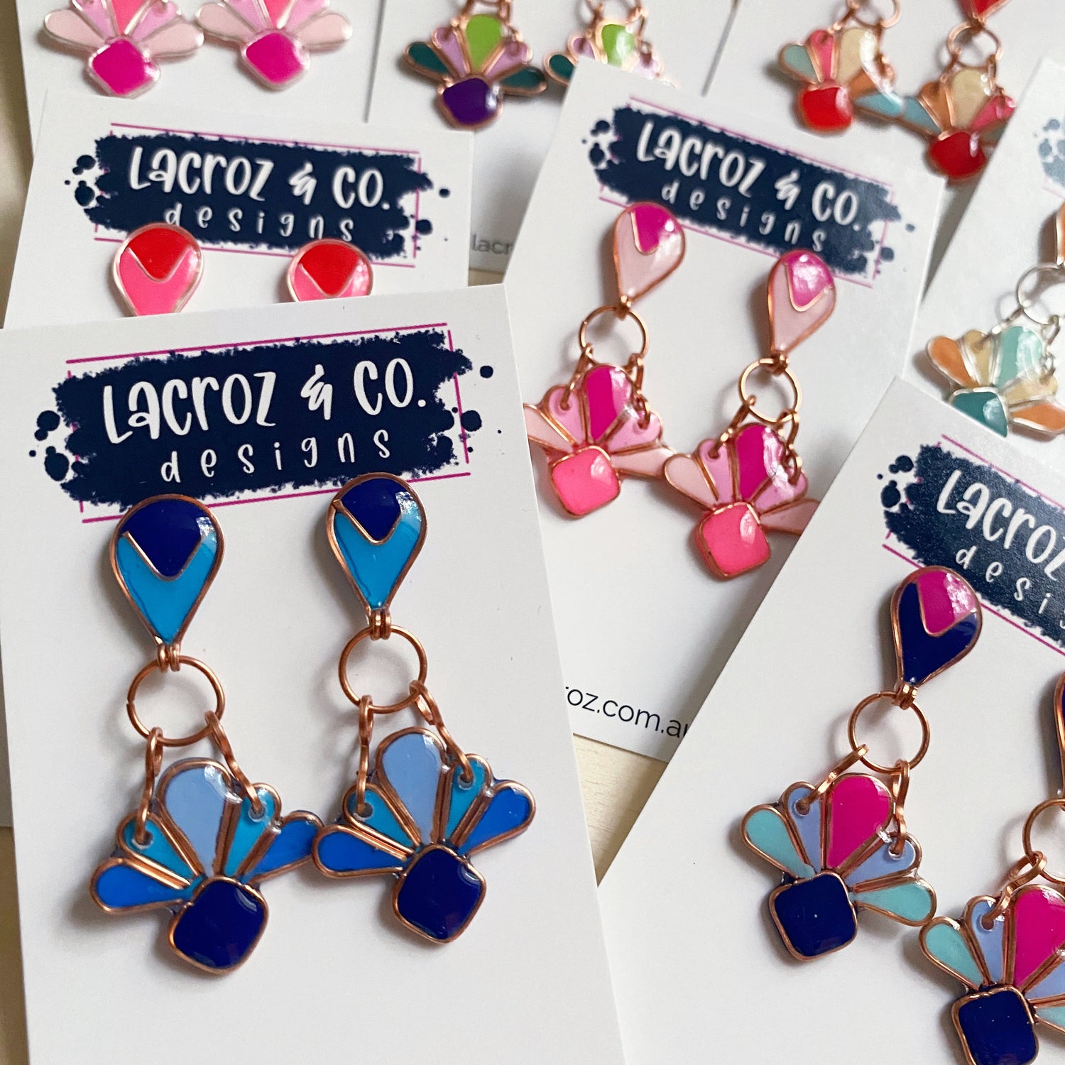 Art Deco Dangle Earrings