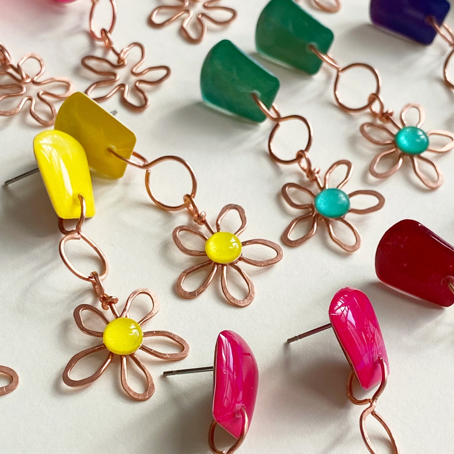 Copper Flowers