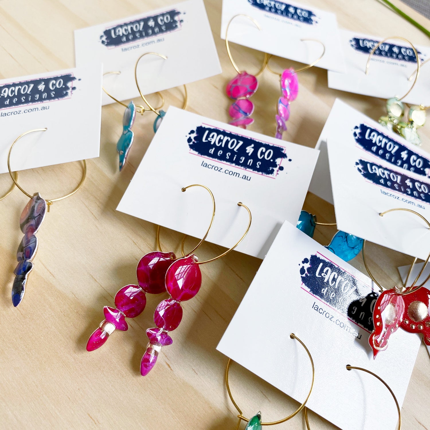 Mini Christmas Ornament Earrings