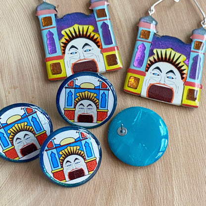 Luna Park Earrings | stud