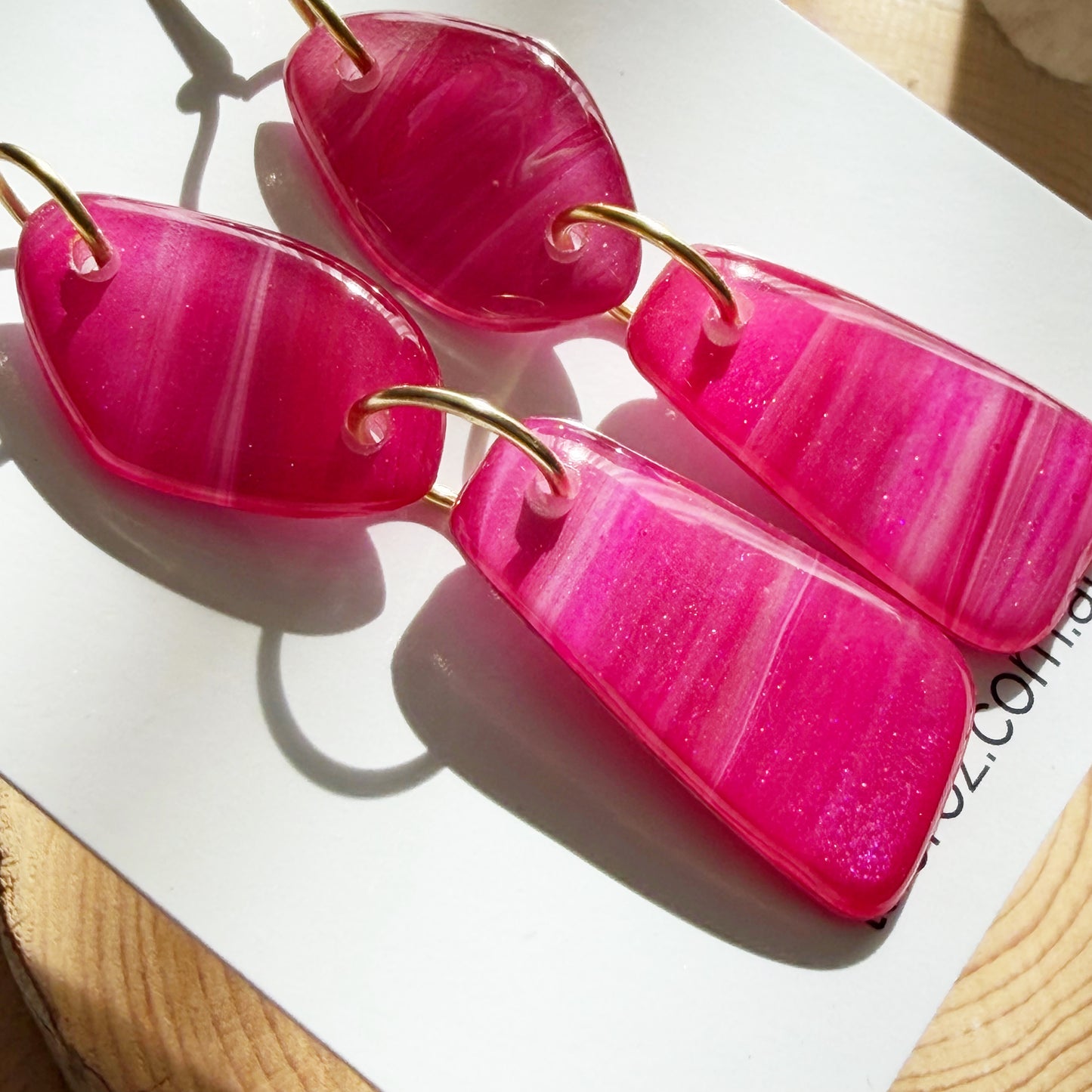Amalfi | Dangle Earrings | Pink